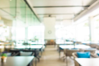 Soyut bulanıklık ve defocused açık büfe restoran ve kahve dükkanı CA