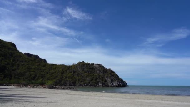 Imágenes Tranquilas Hermoso Mar Ondulado — Vídeo de stock