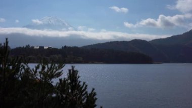 güzel dağ Fuji, Japonya doğal görüntüleri