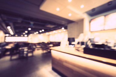 Soyut bulanıklık ve ufuk restoran ve kafe Cafe Inte