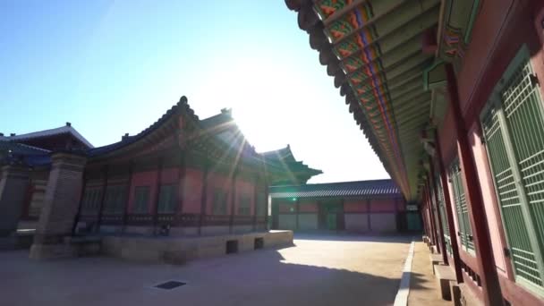 Imagens Famoso Templo Chinês Marco — Vídeo de Stock