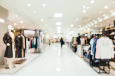 Soyut bulanıklık ve ufuk lüks alışveriş merkezi bölümü s