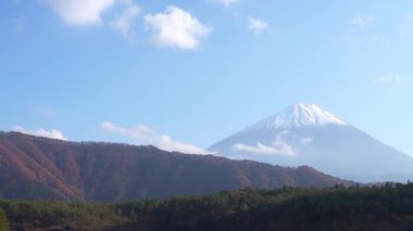 güzel dağ Fuji, Japonya doğal görüntüleri