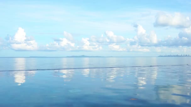 Imagens Tranquilas Belo Mar Ondulado — Vídeo de Stock