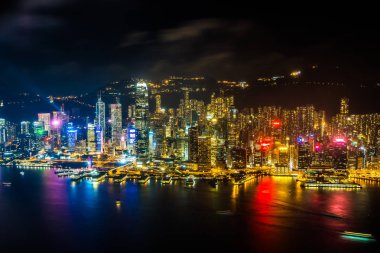 Hong Kong dış cityscape bina güzel mimari 