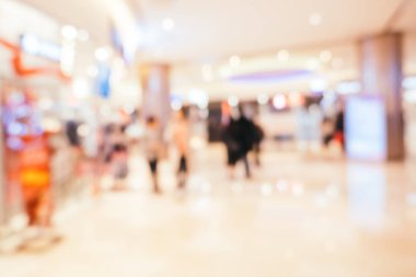 Soyut bulanıklık alışveriş merkezi mağazası iç