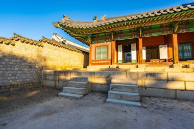 Seul CI sarayda alace bina güzel mimari