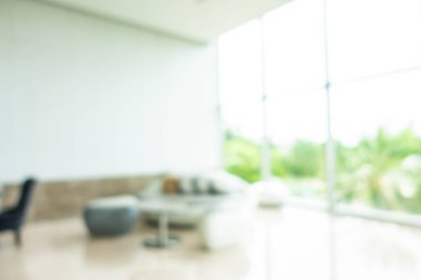 Soyut bulanıklık ve ufuk otel ve lobi iç