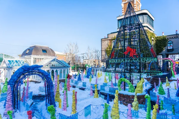 Sapporo Хоккайдо, Японія - 3 лютого 2019 Shiroi koibito chocola — стокове фото