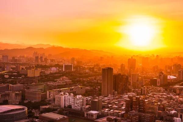 Taipei şehrinin güzel mimarisi