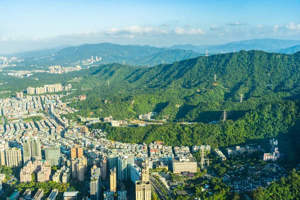 Hermosa arquitectura edificio ciudad taipei — Foto de Stock