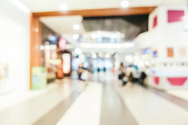 Soyut bulanıklık ve ufuk alışveriş merkezi mağazası