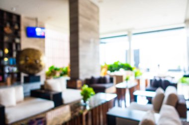 Soyut bulanıklık ve ufuk kafe ve Restoran iç