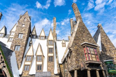 Osaka, Japonya - 12 Kasım 2018: güzel eğlence cazibe