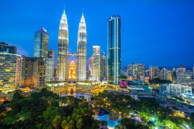 Kuala lumpur sk dış şehirde bina güzel mimari