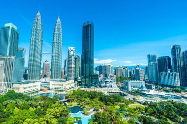 Dış Kuala Lumpur şehirde bina güzel mimari