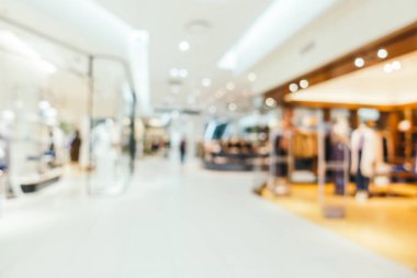 Soyut bulanıklık ve ufuk lüks alışveriş merkezi bölümü s