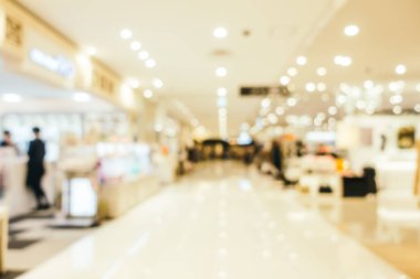 Soyut bulanıklık ve alışveriş merkezinde, ufuk alışveriş merkezi