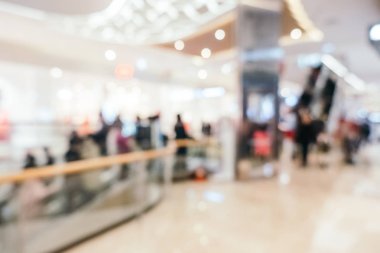 Soyut bulanıklık alışveriş merkezi mağazası iç