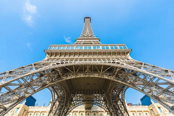 China, Macao - 10 de septiembre de 2018 - Hermosa torre eiffel landma —  Fotos de Stock