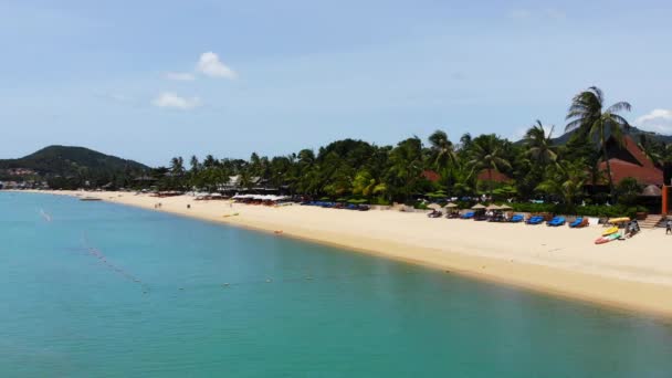 Imágenes Tranquilas Hermoso Mar Ondulado — Vídeos de Stock