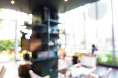 Soyut bulanıklık ve ufuk kafe Cafe ve büfe restaura