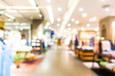 Soyut bulanıklık ve defocused güzel lüks alışveriş merkezi