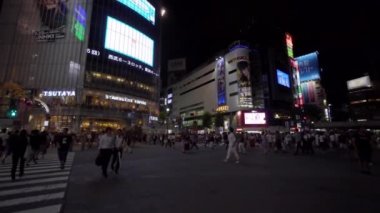 Modern megalopolis Asya şehrinin manzaralı görüntüleri