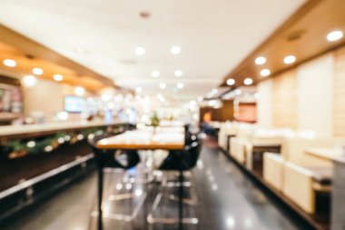 Otel restoranında yemek kahvaltı büfesi bulanıklık