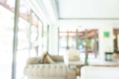 Soyut bulanıklık ve ufuk otel lobi ve salon iç 