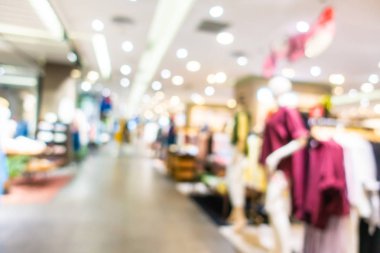 Soyut bulanıklık ve defocused güzel lüks alışveriş merkezi