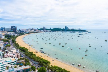 Pattaya Tayland - 26 Temmuz 2019 Güzel manzara ve cityscap
