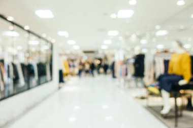 Soyut bulanıklık ve ufuk lüks alışveriş merkezi bölümü s