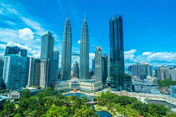 Vacker arkitektur byggnad exteriör i Kuala Lumpur city i — Stockfoto