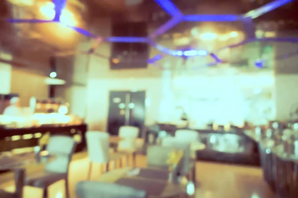 Abstrato borrão e desfoque café café e restaurante interi — Fotografia de Stock