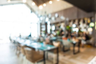 Soyut bulanıklık ve ufuk kafe Cafe ve büfe restaura
