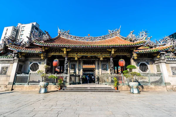 Longshan Tempel in taipei city, taiwan — Stockfoto