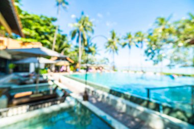 Güzel otel ve tatil arka plan bulanıklık