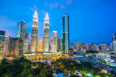 Kuala lumpur sk dış şehirde bina güzel mimari