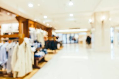 Soyut bulanıklık ve ufuk lüks alışveriş merkezi bölümü s