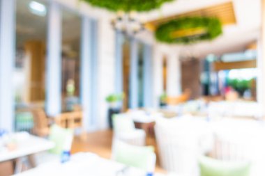 Soyut bulanıklık ve ufuk kafe ve Restoran iç