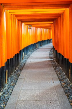 Güzel fushimi Inari tapınak tapınak Kyoto