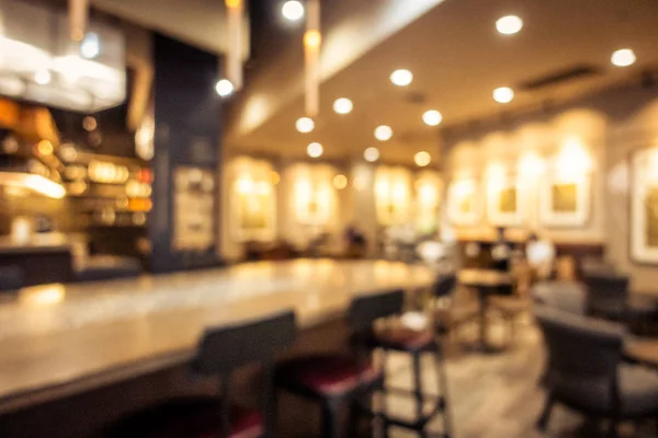 Abstrak blur coffee shop cafe interior — Stok Foto