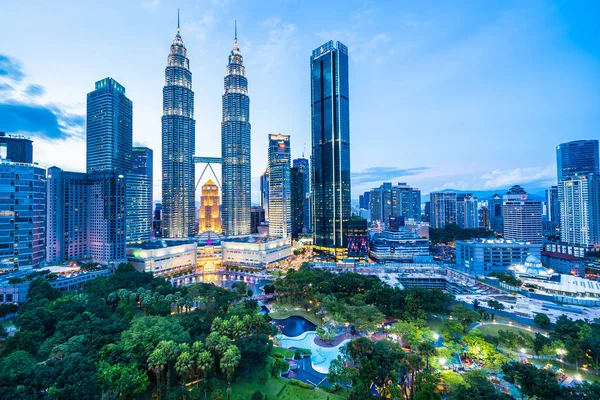 Dış Kuala Lumpur şehirde bina güzel mimari