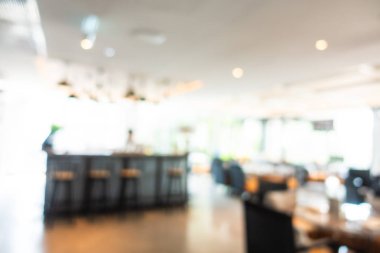 Soyut bulanıklık ve ufuk kafe Cafe ve büfe restaura