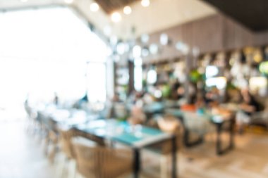 Soyut bulanıklık ve ufuk kafe Cafe ve büfe restaura