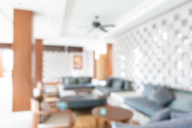 Soyut bulanıklık ve ufuk otel lobi ve salon iç 