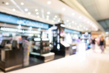 Soyut bulanıklık ve Havaalanı terminal defocused