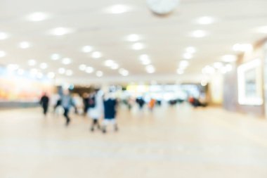 Soyut bulanıklık ve ufuk lüks alışveriş merkezi bölümü s