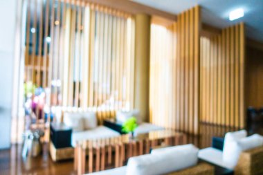 Soyut bulanıklık ve ufuk kafe ve Restoran iç